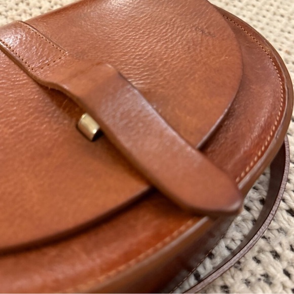 Sezane ORIGINAL design Claude Tan Leather Crossbody Bag 2017/2018 - Picture 9 of 9